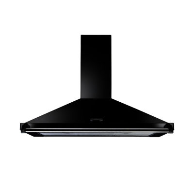 RANGEMASTER  CLAHDC100BC Classic Chimney Cooker Hood - Black & Chrome